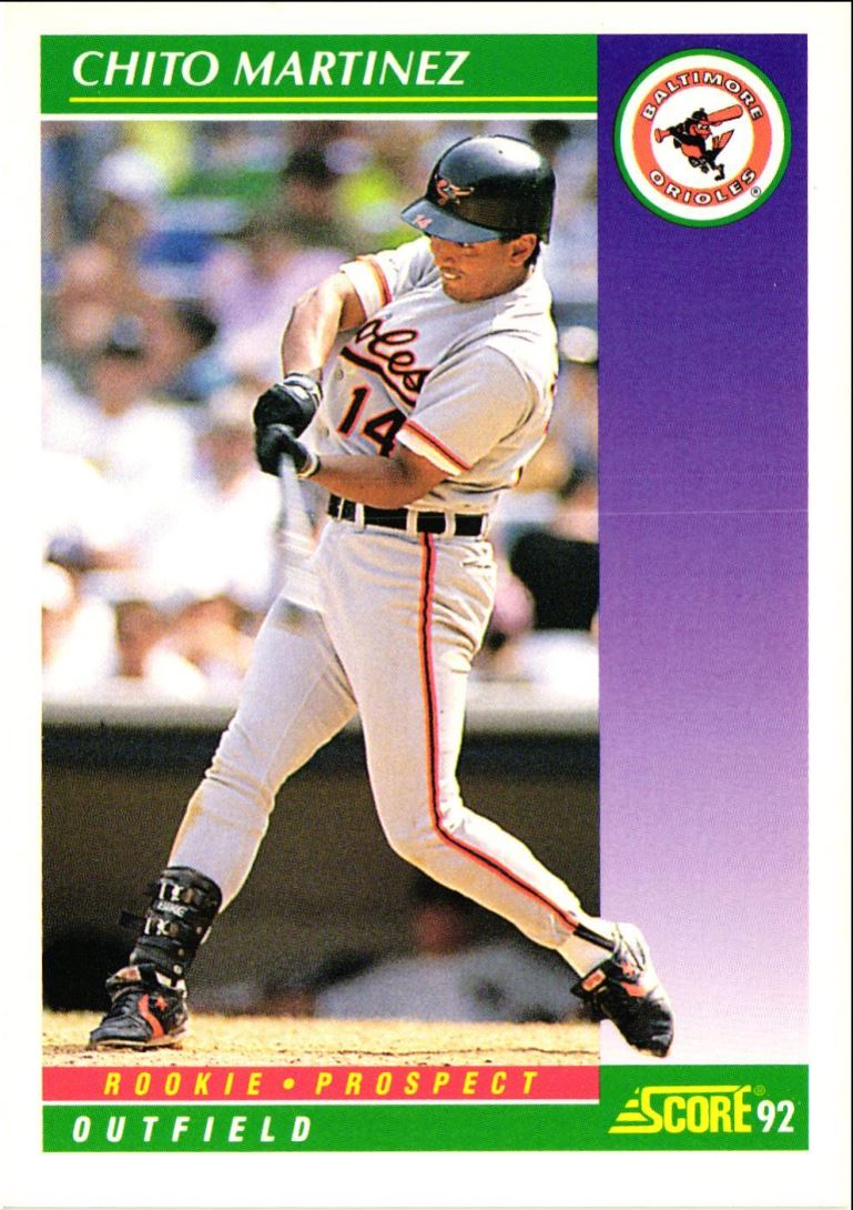 1992 Score Chito Martinez