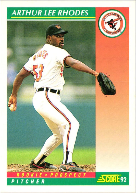 1992 Score Arthur Rhodes
