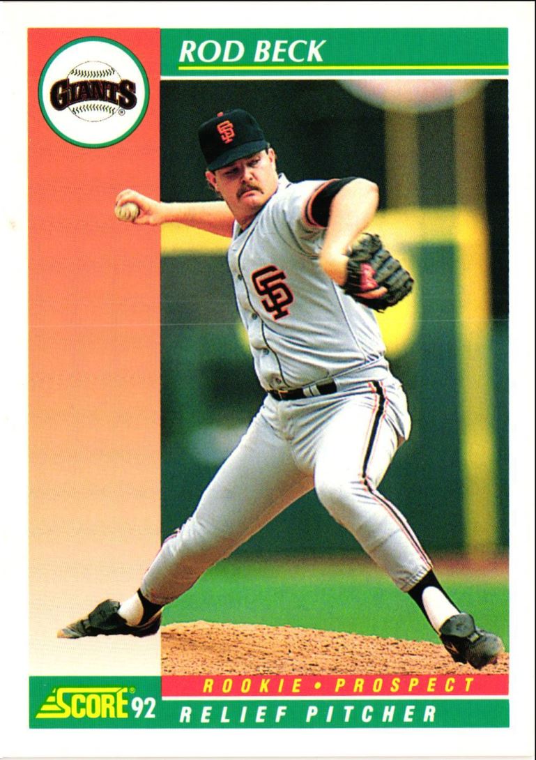 1992 Score Rod Beck