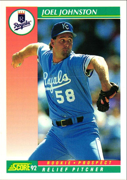 1992 Score Joel Johnston