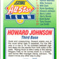 1992 Score Howard Johnson