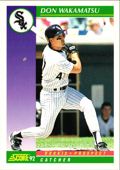 1992 Score Don Wakamatsu