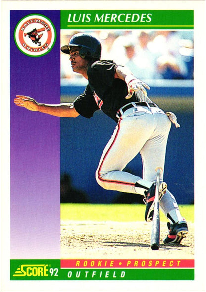 1992 Score Luis Mercedes