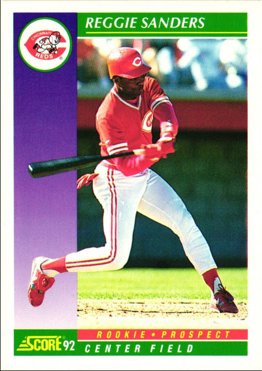 1992 Score Reggie Sanders