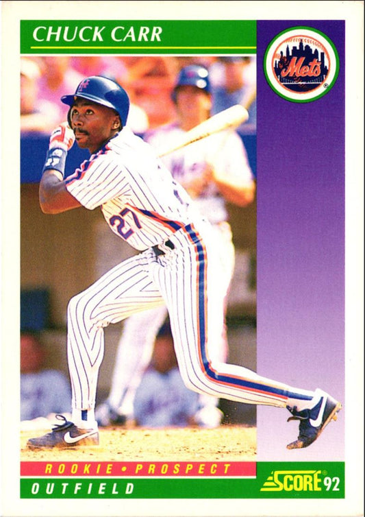 1992 Score Chuck Carr
