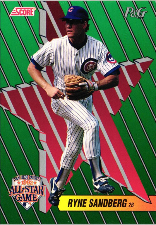 1992 Score Proctor and Gamble Ryne Sandberg