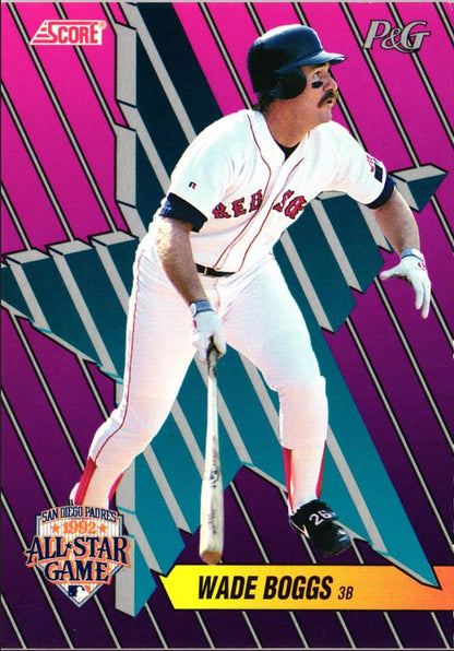 1992 Score Proctor and Gamble Wade Boggs