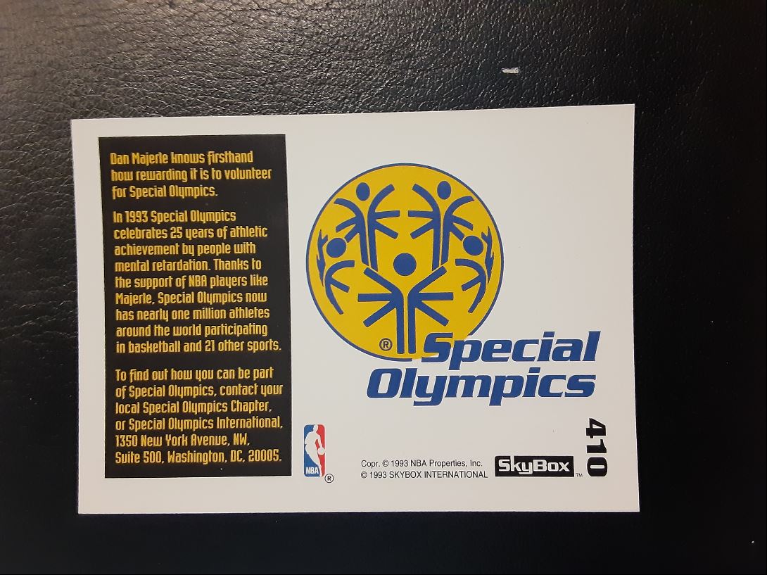 1992 SkyBox Special Olympics