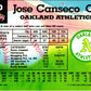 1992 Stadium Club Jose Canseco