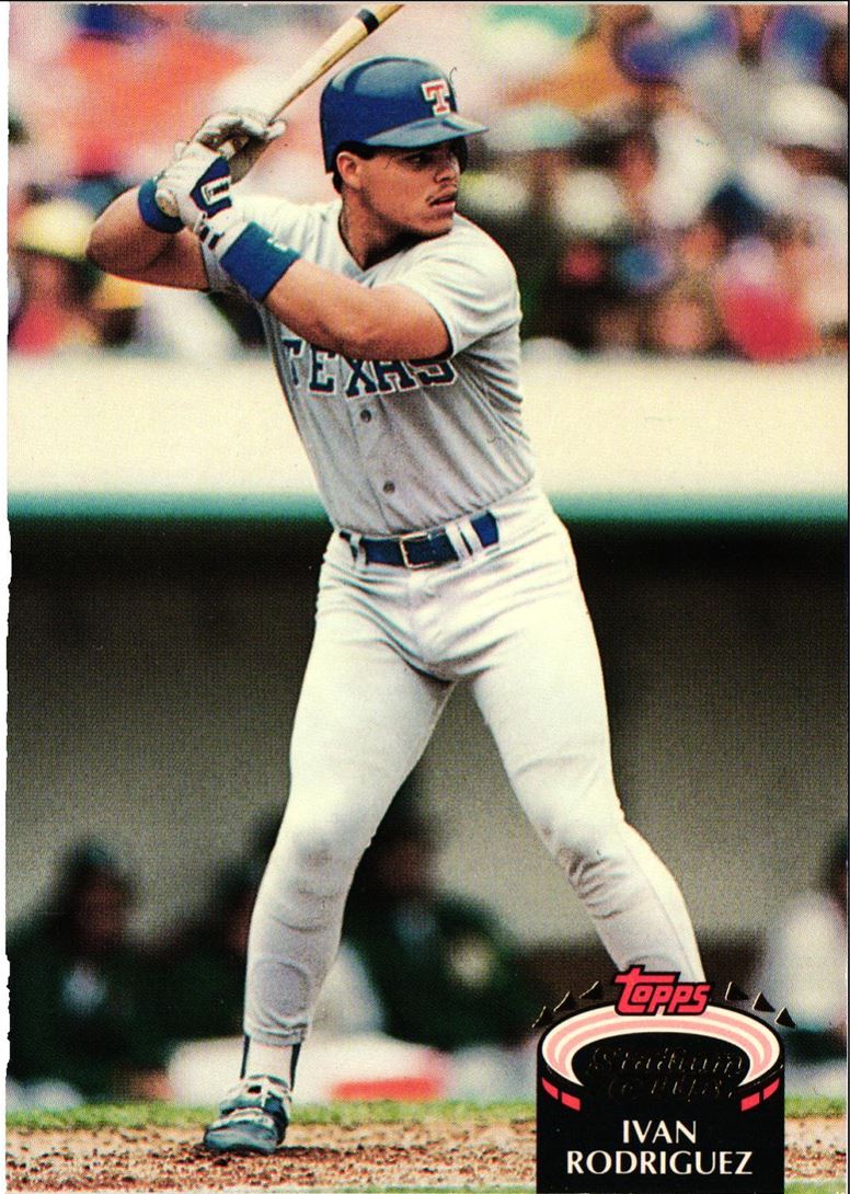 1992 Stadium Club Ivan Rodriguez