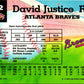 1992 Stadium Club David Justice