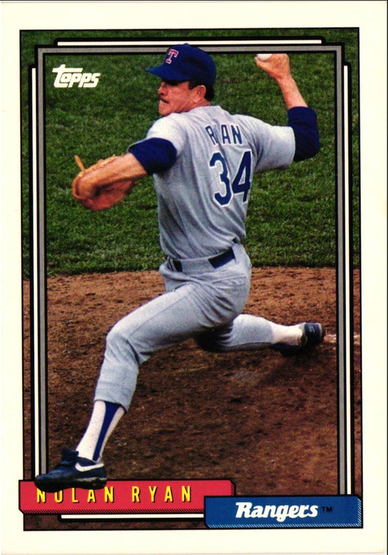 1992 Topps Nolan Ryan