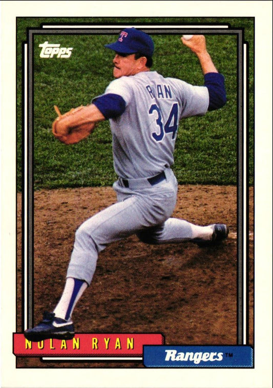 1992 Topps Nolan Ryan