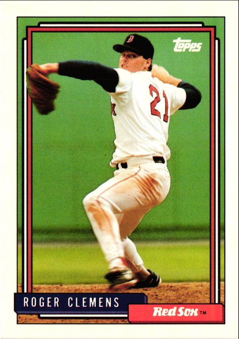 1992 Topps Roger Clemens