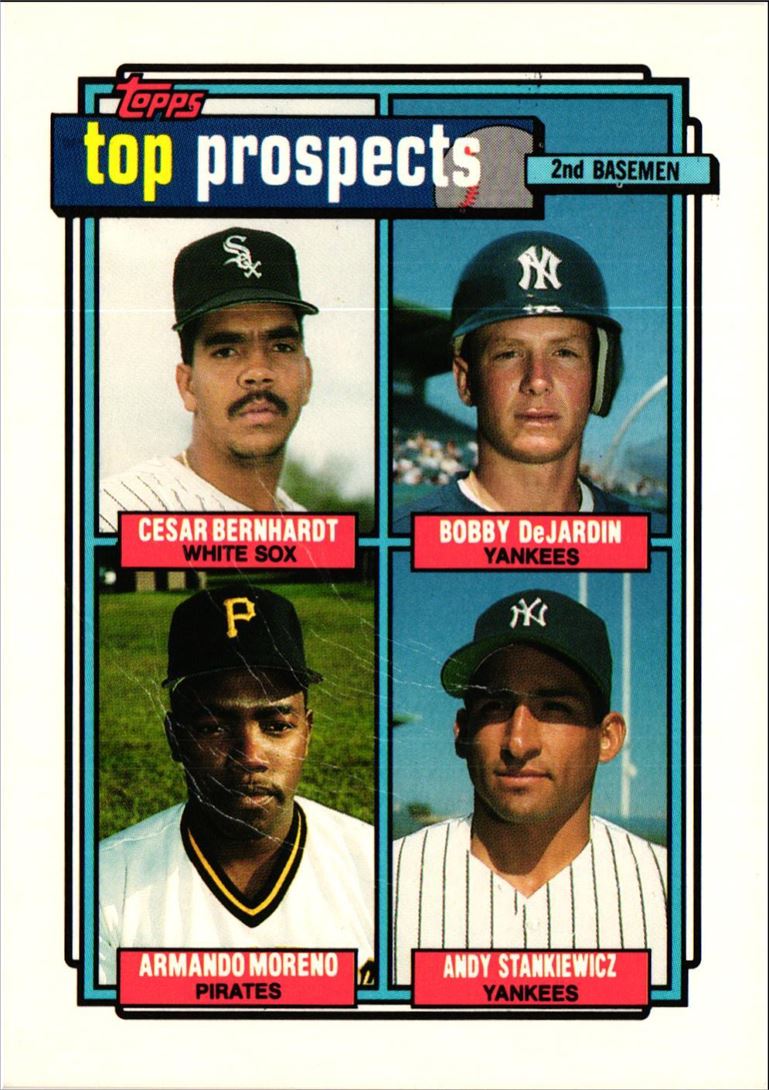 1992 Topps Cesar Bernhardt/Bobby DeJardin/Armando Moreno/Andy Stankiewicz