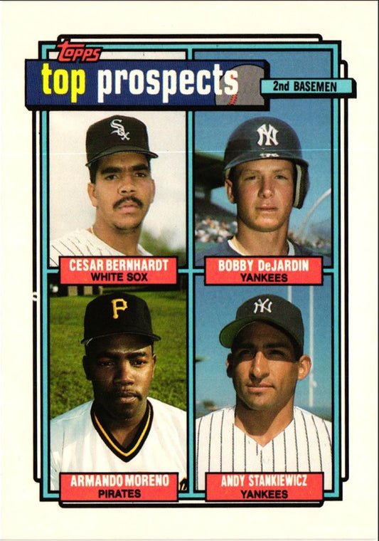 1992 Topps Cesar Bernhardt/Bobby DeJardin/Armando Moreno/Andy Stankiewicz