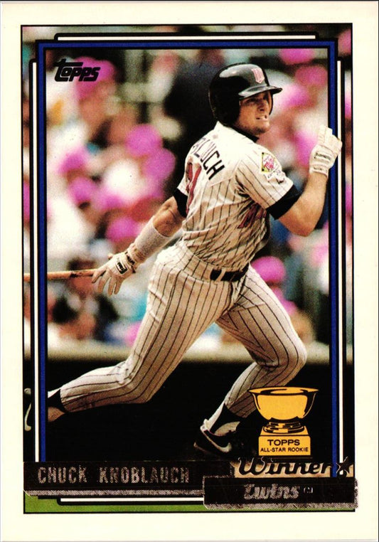 1992 Topps Chuck Knoblauch