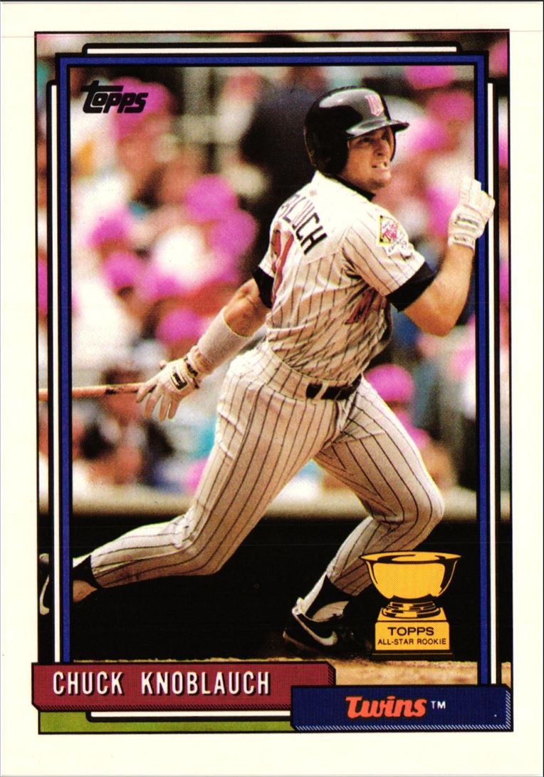 1992 Topps Chuck Knoblauch