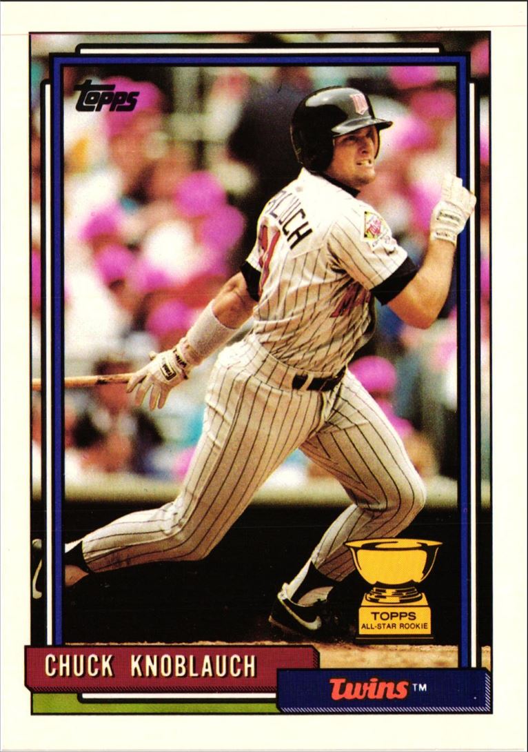 1992 Topps Chuck Knoblauch