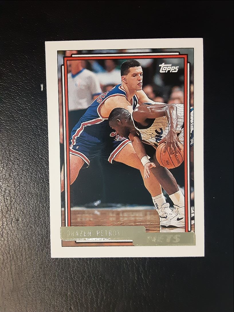 1992 Topps Drazen Petrovic