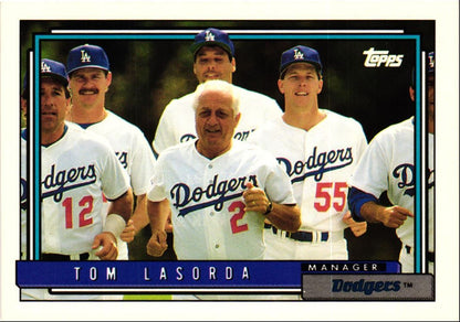 1992 Topps Tom Lasorda