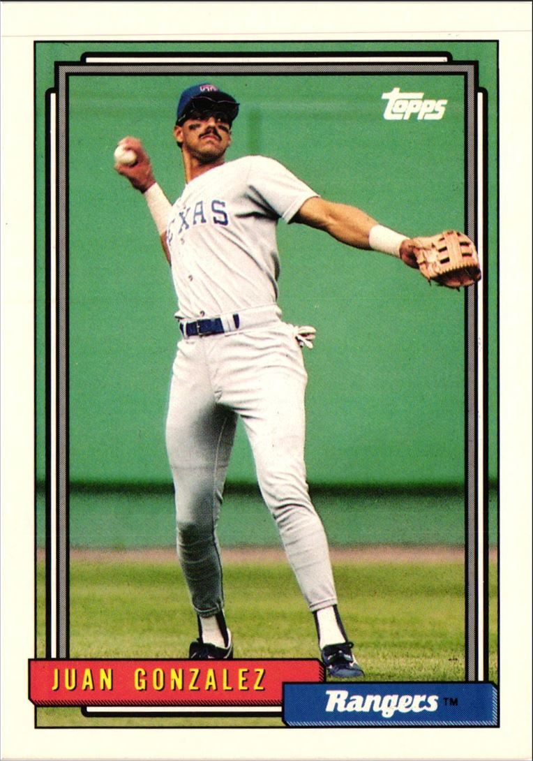 1992 Topps Juan Gonzalez