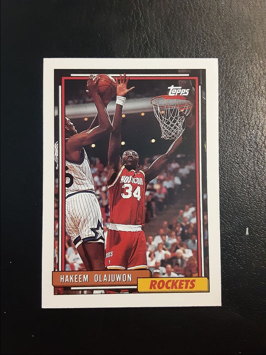 1992 Topps Hakeem Olajuwon