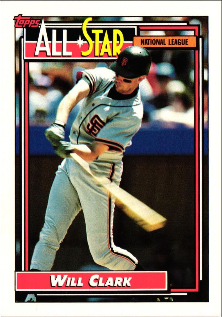 1992 Topps Will Clark