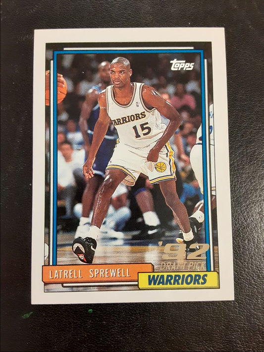 1992 Topps Latrell Sprewell