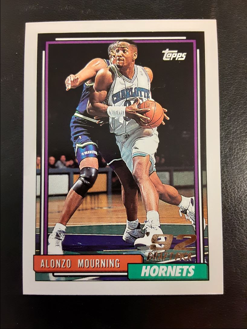 1992 Topps Alonzo Mourning