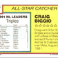 1992 Topps Craig Biggio