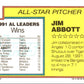 1992 Topps Jim Abbott