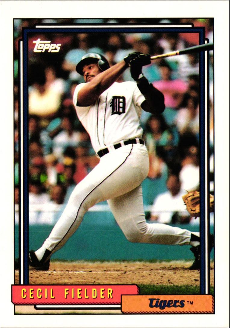 1992 Topps Cecil Fielder