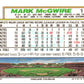 1992 Topps Mark McGwire