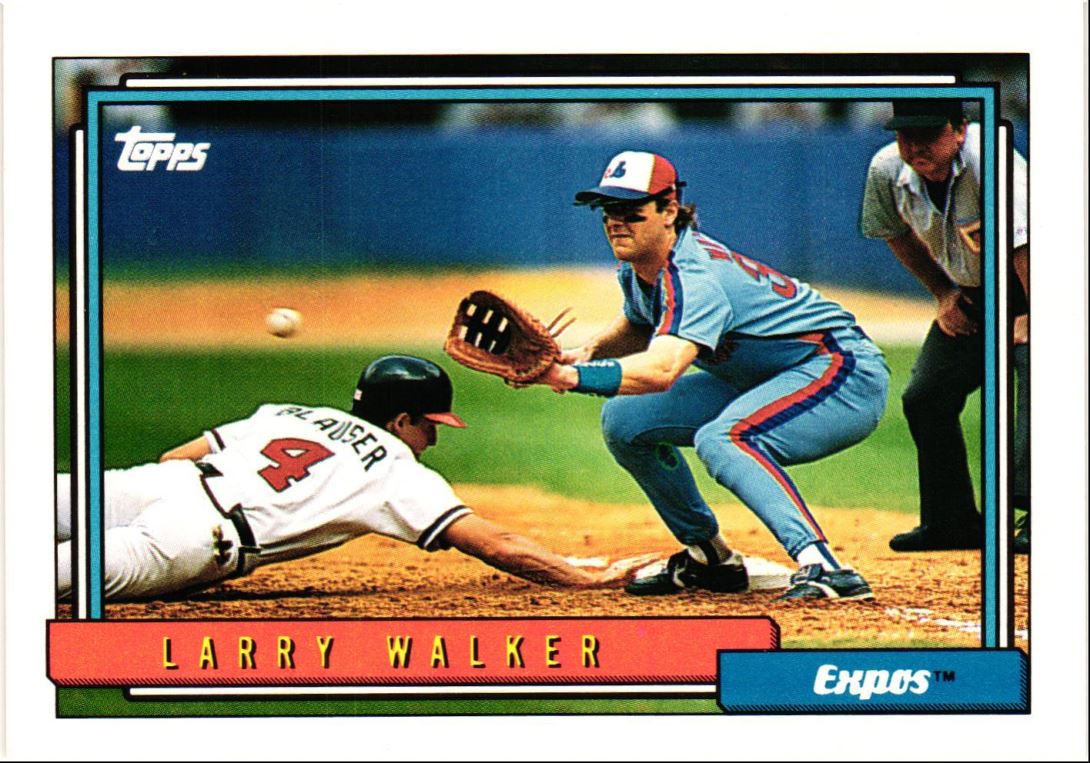 1992 Topps Larry Walker