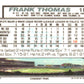 1992 Topps Frank Thomas