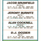1992 Topps Jacob Brumfield/Jeromy Burnitz/Alan Cockrell/D.J. Dozier