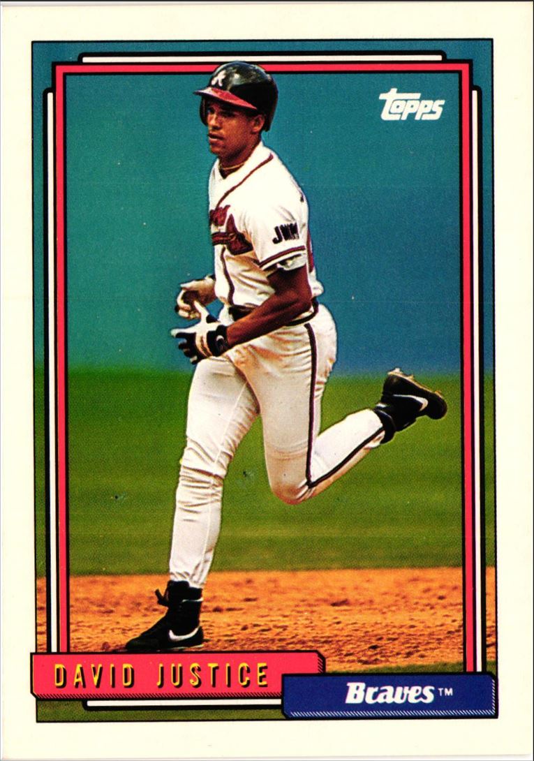 1992 Topps David Justice