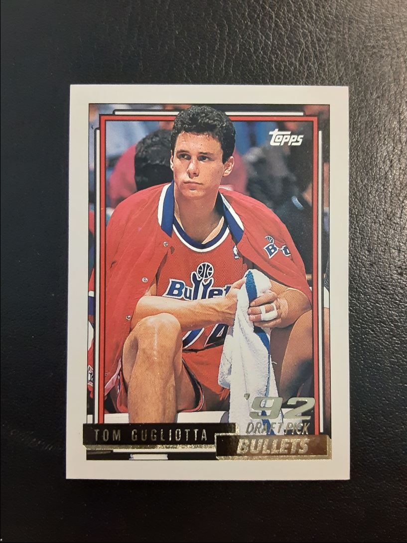 1992 Topps Gold Tom Gugliotta