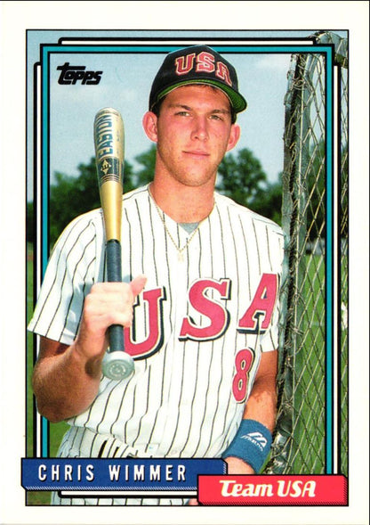 1992 Topps Traded Chris Wimmer