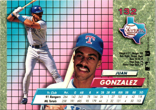 1992 Ultra Juan Gonzalez