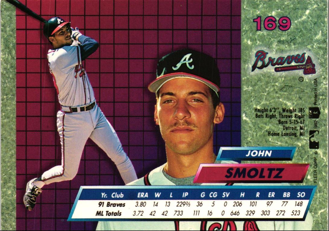 1992 Ultra John Smoltz