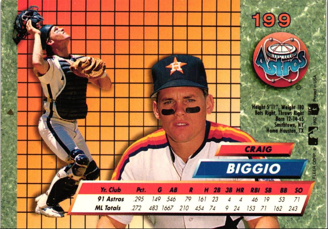 1992 Ultra Craig Biggio