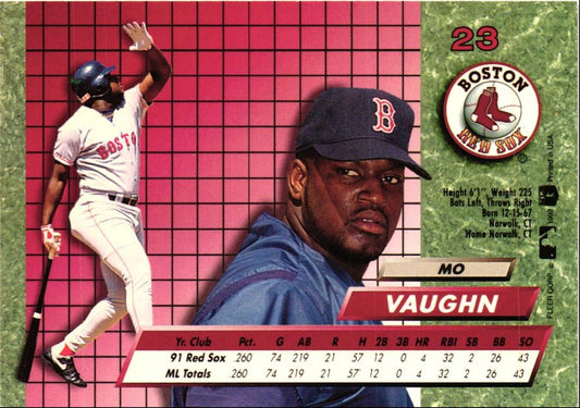 1992 Ultra Mo Vaughn