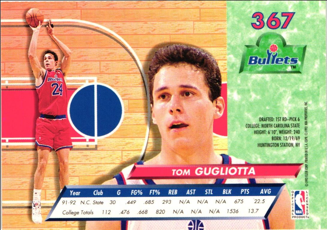 1992 Ultra Tom Gugliotta