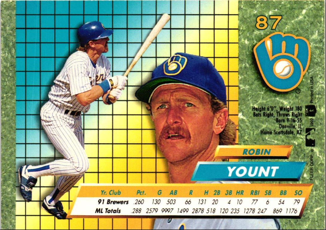 1992 Ultra Robin Yount