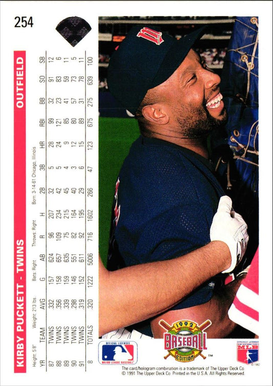 1992 Upper Deck Kirby Puckett