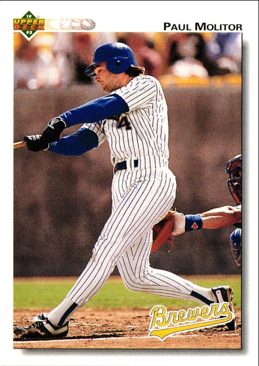 1992 Upper Deck Paul Molitor