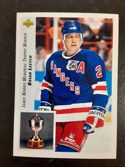 1992 Upper Deck Brian Leetch