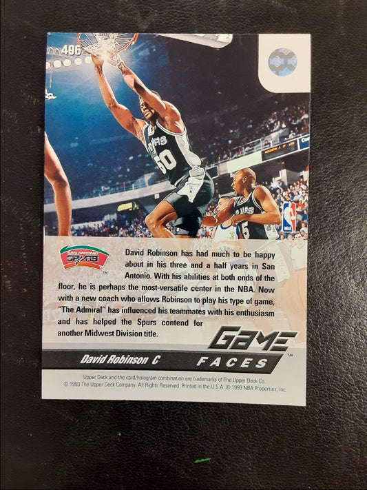 1992 Upper Deck David Robinson